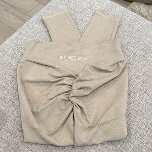 So Pchee Nude Scrunch Butt Leggings